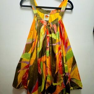 Brand New with Tags Bohemian Button-Front Maxi Dress